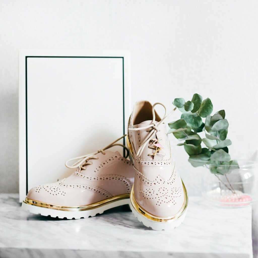 Fashion shoes product photograph