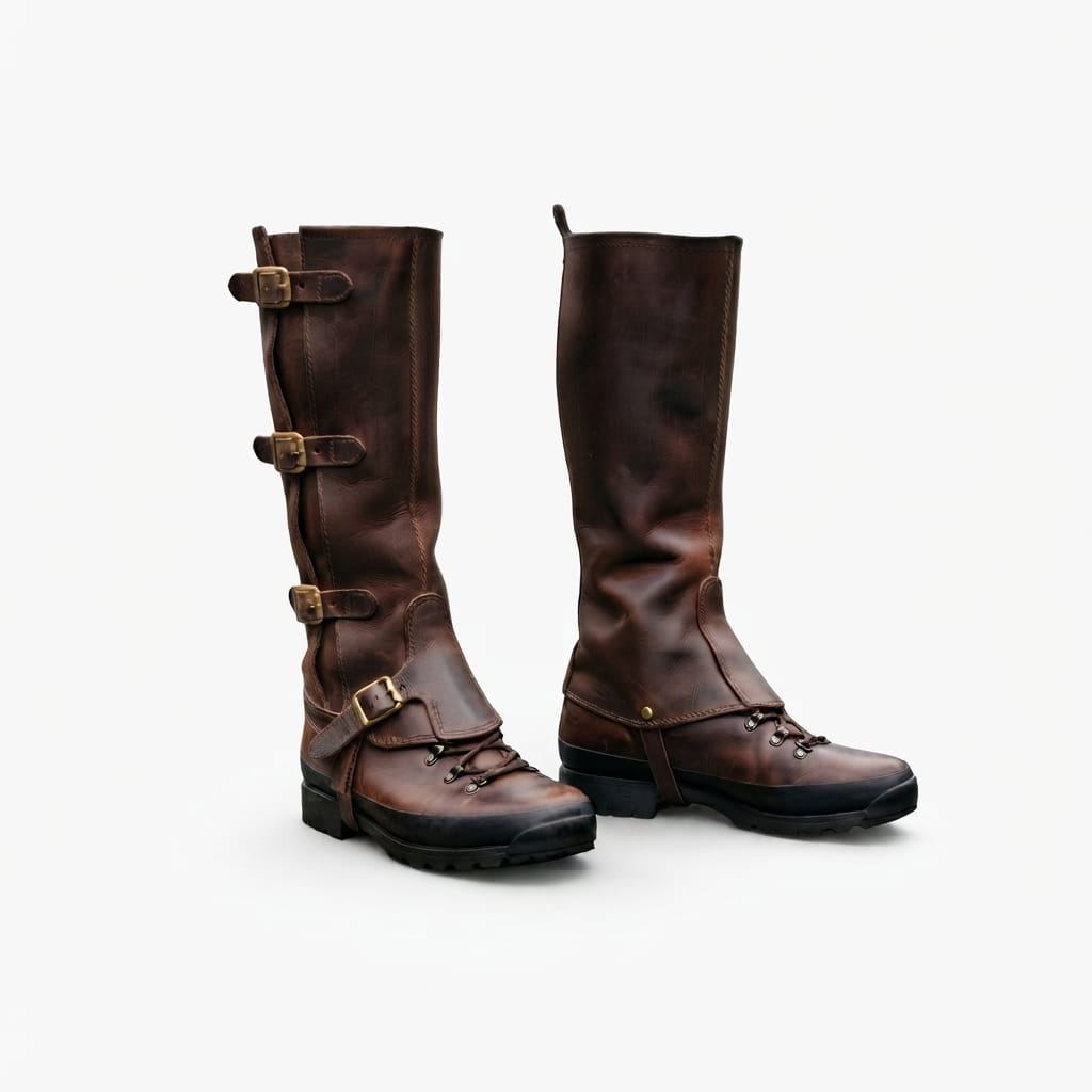 Handmade Leather Boot Gaiters