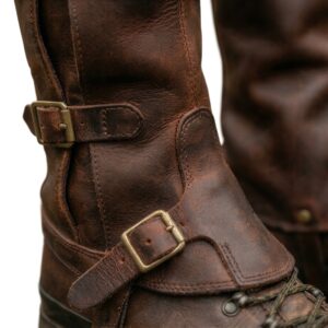 Handmade Leather Boot Gaiters