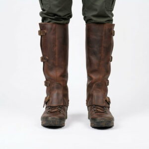 Handmade Leather Boot Gaiters